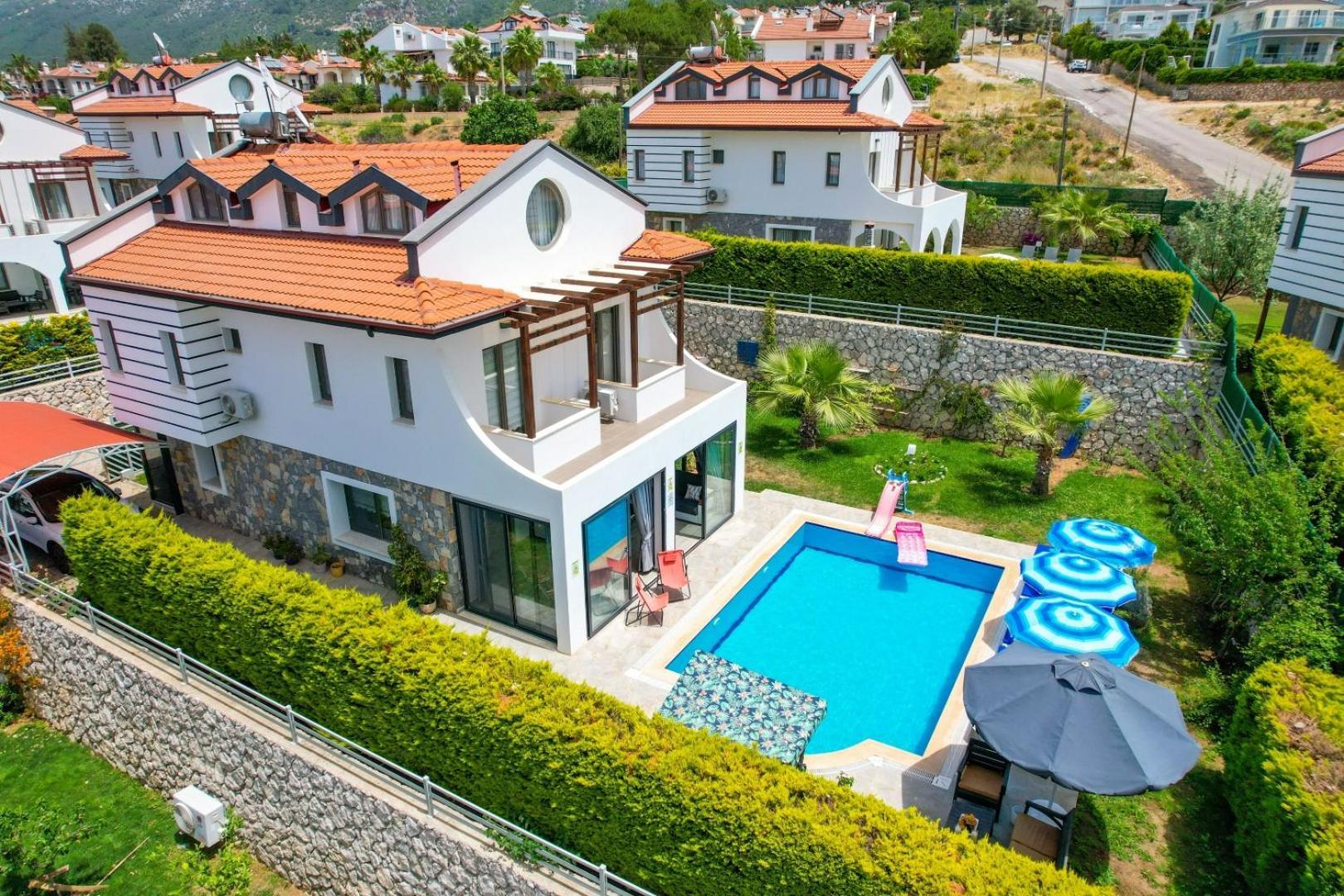 Lorenzo- 4 Bedroom Holiday Villa In Hisaronu Fethiye Bagian luar foto